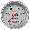 Ultra-Lite Wideband Gauge 2-5/8" full sweep electrical - image 1
