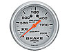 Silver Brake Pressure Gauge 2-5/8", liquid-filled - image 1
