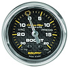 Carbon Fiber Vacuum/Boost Gauge 2-1/16" mechanical - image 1