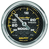 Carbon Fiber Vacuum/Boost Gauge 2-1/16" mechanical - image 1