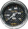 Carbon Fiber Oil Pressure Gauge 2-1/16" mechanical - image 1