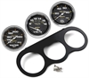 Carbon Fiber 2 1/16 in. Mechanical Oil Pressure 3-Gauge Kit - image 1