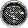 Carbon Fiber Oil Pressure Gauge 2-1/16" electrical - image 1