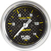Carbon Fiber Fuel Pressure Gauge 2-1/16" electrical - image 1