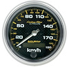 Carbon Fiber In-Dash Speedometer 3-3/8" electrical - image 1