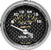 Carbon Fiber Voltmeter 2-1/16" electrical - image 1