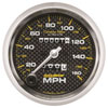 3-3/8 Carbon Fiber Mech Speedometer 0-160MPH - image 1