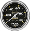 Carbon Fiber Fuel Pressure Gauge 2-5/8" mechanical - image 1