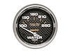 Carbon Fiber Water Temperature Gauge 2-5/8" electrical - image 1