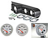 Dual Dash Tach Pod Kit Kit Includes: Auto Meter Dual Dash Tach Pod - image 1