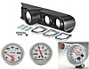 Dual Dash Tach Pod Kit Kit Includes: Auto Meter Dual Dash Tach Pod - image 1