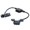 OBD-II Signal Splitter Harness with Two Remote Mount Connections [10 in.]