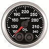 Competition Oil Temperature Gauge 100°-340° F - image 1