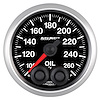 Elite Series Oil Temperature Gauge 100-260F - image 1