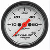 Phantom Exhaust (Drive) Pressure Gauge 2-1/16" Electrical - image 1