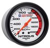 GMPP Logo Nitrous Pressure Gauge 2-5/8" Mechanical (Full Sweep) - image 3