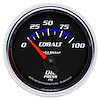 Cobalt Oil Pressure Gauge 2-1/16" , electrical short sweep - image 1