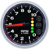 Elite Series 5" Pedestal Mount Tachometer 0-10K RPM - image 1