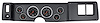 Sport-Comp 6-Gauge Direct-Fit Dash Kit - image 1