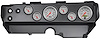 Ultra-Lite 6-Gauge Direct-Fit Dash Kit - image 1