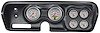 Ultra-Lite 6-Gauge Direct-Fit Dash Kit - image 1