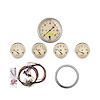 5-Gauge Direct-Fit Dash Kit 1959-1960 Chevy Car - Antique Beige Series