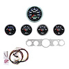 5-Gauge Direct-Fit Dash Kit 1965-1966 Ford Mustang - Cobalt Series - Polished Panel - image 1