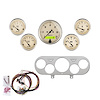 5-Gauge Direct-Fit Dash Kit 1962-1965 Chevy Nova - Antique Beige Series - image 1