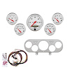 5-Gauge Direct-Fit Dash Kit 1962-1965 Chevy Nova - Arctic White Series - image 1
