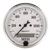 5-Gauge Direct-Fit Dash Kit 1948-1950 Ford Truck - Old Tyme White Series - Polished Panel - image 3