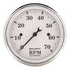 6-Gauge Direct-Fit Dash Kit 1953-1955 Ford Truck - Old Tyme White Series - Polished Panel - image 3