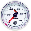 C2 Oil Pressure Gauge 2-1/16" Mechanical (Full Sweep) - image 1