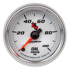C2 Oil Pressure Gauge 2-1/16" Electrical (Full Sweep) - image 1