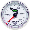 NV Boost Gauge 2-1/16" , mechanical full sweep - image 1