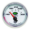 NV Oil Temperature Gauge 2-1/16" , electrical short sweep - image 1