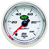 NV Oil Pressure Gauge 2-1/16" , electrical full sweep - image 1