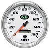 NV In-Dash Mount Speedometer 5" , electrical full sweep