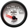Phantom II Oil Pressure Gauge 2-1/16" electrical (short sweep) - image 2