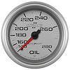 Ultra-Lite II Oil Temperature Gauge 140°-280° F - image 1