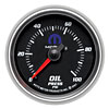 Officially Licensed Mopar Oil Pressure Gauge 2-1/16" Mechanical (Full Sweep) - image 1