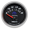 Officially Licensed Mopar Voltmeter 2-1/16" Electrical (Short Sweep) - image 1