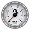 Officially Licensed Mopar Boost Gauge 2-1/16" Mechanical (Full Sweep) - image 1