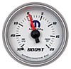 Officially Licensed Mopar Vacuum/Boost Gauge 2-1/16" Mechanical (Full Sweep) - image 1