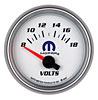 Officially Licensed Mopar Voltmeter 2-1/16" Electrical (Short Sweep) - image 1