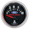 Officially Licensed Ford Oil Pressure Gauge 2-1/16" Electrical (Short Sweep) Oil Pressure Gauge - image 1