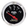 Officially Licensed Jeep Fuel Level Gauge 2-1/16" Electrical (Short Sweep) - image 1