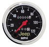 Officially Licensed Jeep Speedometer 3-3/8" Mechanical