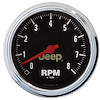 Officially Licensed Jeep Tachometer 3-3/8" Electrical
