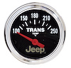 Officially Licensed Jeep Transmission Temperature Gauge 2-1/16" Electrical (Short Sweep) - image 1
