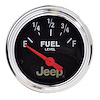 Officially Licensed Jeep Fuel Level Gauge 2-1/16" Electrical (Short Sweep) - image 1